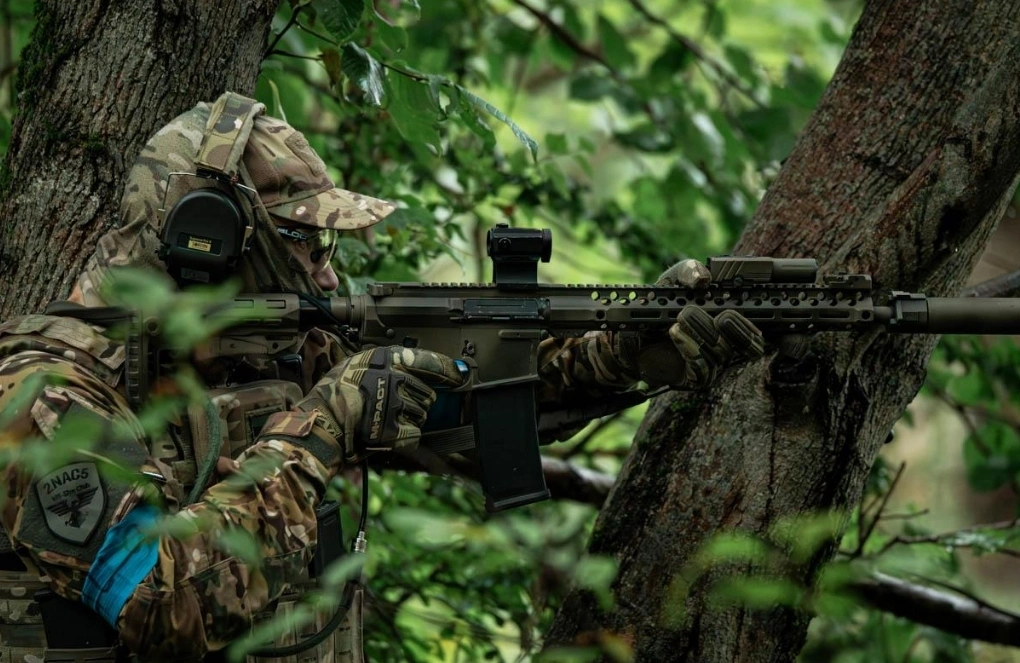 CQB treening tehasehoones Airsoft Linnakus